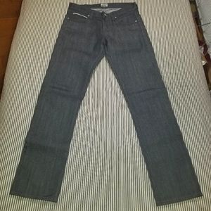 Naked & Famous Charcoal Selvedge Jeans Men 32